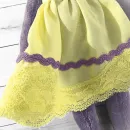 плюшевый зайка ручной работы