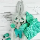 интерьерная текстильная куколка