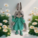 текстильная интерьерная куколка