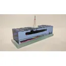 Подводная лодка 667А "Навага" с пуском ракеты