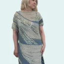 ЮЖНЫЕ ДЮНЫ платье-туника из шёлка и хлопка