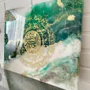 Картина-Шамаиль из эпоксидной смолы