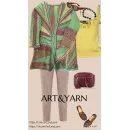 НЕЖНОЕ ЛЕТО летний кардиган в технике фриформ