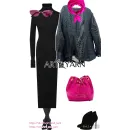 ЧЕРНЫЕ ДЫРЫ винтажный  женский джемпер