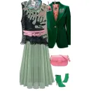 МЕКСИКА топ (жилет) ручной работы