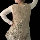 БЕЖИН ЛУГ вязаный жилет