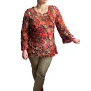 ФРАНЦУЗСКИЕ ЗАПЛАТКИ джемпер в технике фриформ