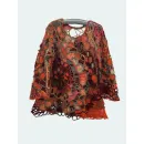 ФРАНЦУЗСКИЕ ЗАПЛАТКИ джемпер в технике фриформ