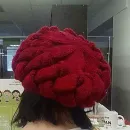 Объемный берет