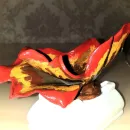 Подсвечник из глины интерьерный