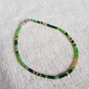 Браслеты из бисера с бусинами и кристаллами