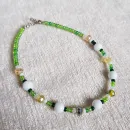 Браслеты из бисера с бусинами и кристаллами