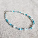 Браслеты из бисера с бусинами и кристаллами