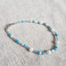 Браслеты из бисера с бусинами и кристаллами