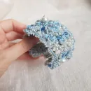 Браслет "Сапфир" фриволите