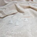 Серьги пусеты и жемчугом и биконусами Сваровски