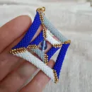 Кулон и серьги "Небесные переходы"