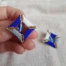 Кулон и серьги "Небесные переходы"