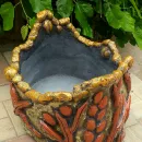 Вазон из бетона уличный