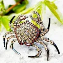 Коллекционная брошь "Краб" BETTINA VON WALHOFF