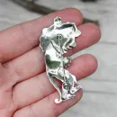 Серебряная брошь "Алиса в Стране Чудес" от KIT CARSON