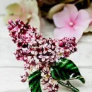 Коллекционная брошь, большая "Сирень" MUSEUM OF FINE ARTS