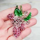 Коллекционная брошь, большая "Сирень" MUSEUM OF FINE ARTS