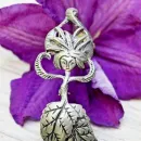 Антикварная брошь "Цветочная фея" 1930-е AUTENTICS