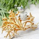 Коллекционная брошь 1950-е CASTLECLIFF