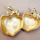 Коллекционная брошь "Клубника" от SWAROVSKI