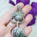 Антикварная брошь "Цветочная фея" 1930-е AUTENTICS