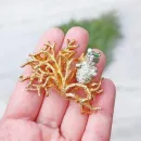 Коллекционная брошь 1950-е CASTLECLIFF