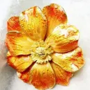 Коллекционная винтажная брошь ERWIN PEARL