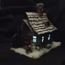 Ночник домик Снеговика