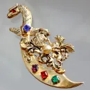 Коллекционная брошь CORO 1940-е