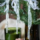 Зимний декор подвеска - сосулька