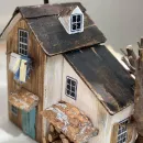 Домик интерьерная статуэтка