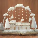 Домик интерьерная статуэтка