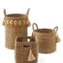 Корзина из джута