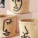 Корзина из джута