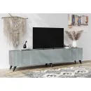 СКАНДИ Тумба под телевизор цвет Грин Грей софт