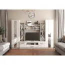 Мебель для гостиной стенка Атлантида - 2Б Цвет крафт белый