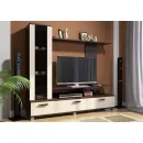 Гостиная Соло-6 цвет белый цвет молочный дуб