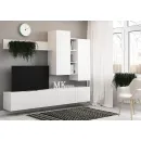 Мебель для гостиной стенка СКАНДИ цвет белый