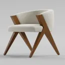 Стул из массива, деревянный