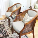 Стул из массива, деревянный