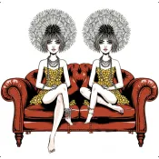 Одуванчики на диванчике