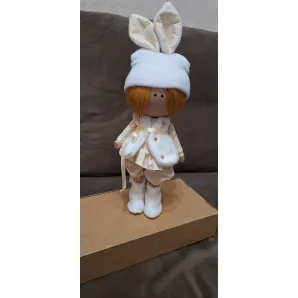 Кукла текстильная интерьерная ручная работа