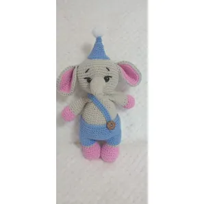 Игрушка Амигуруми — Слоник