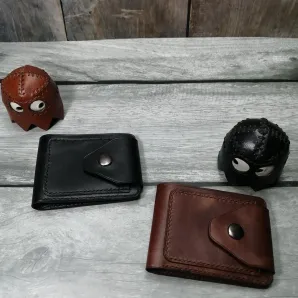 Кожаный кошелек.